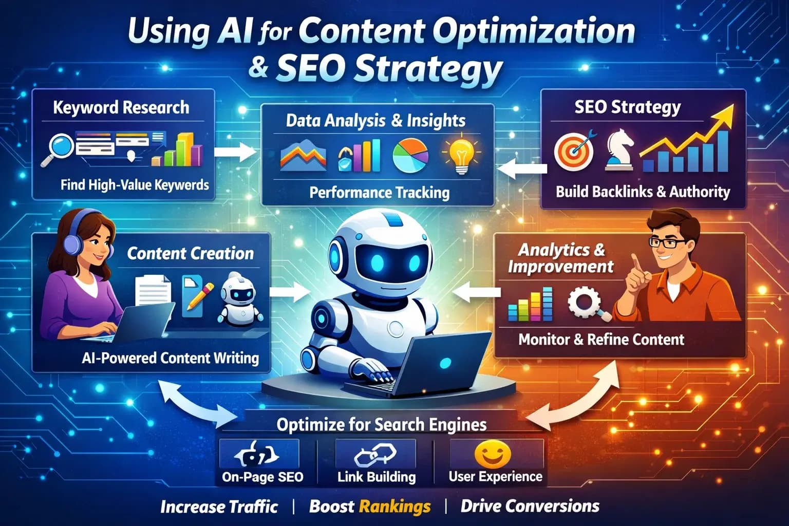 Using AI for Content Optimization and SEO Strategy