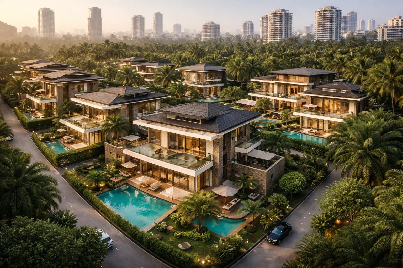 Luxury Apartment Complex - Delhi